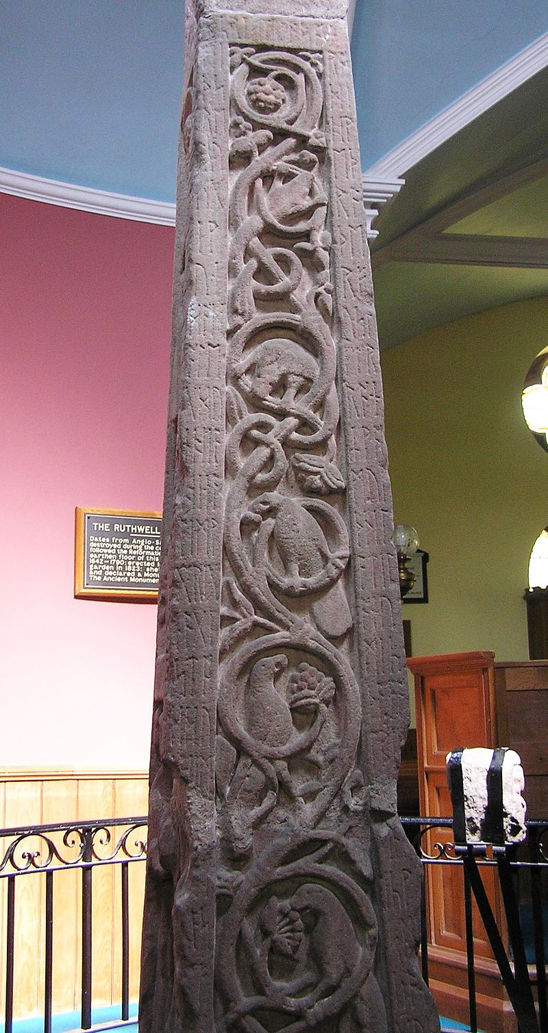800px-Ruthwell_Cross_-_west_face